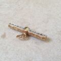 Ornate Albert or T Bar in 9ct Gold