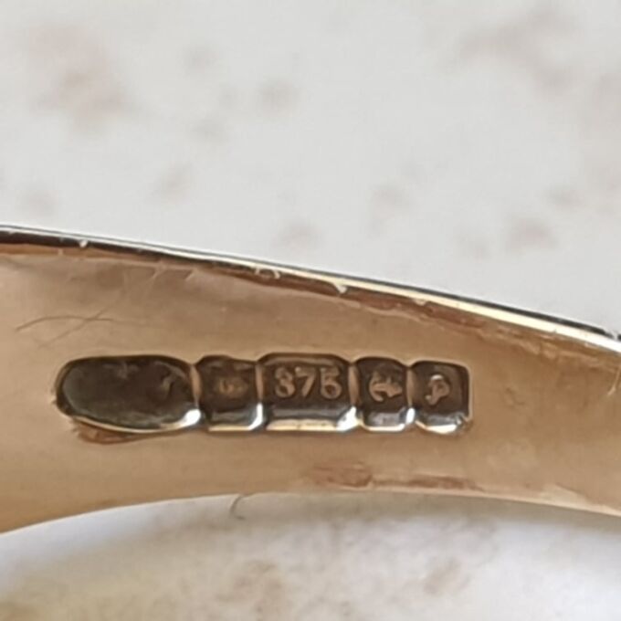 Lattice Dome Ring in 9ct Gold