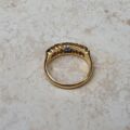 Antique Sapphire & Diamond Ring in 18ct Gold
