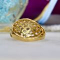 Lattice Dome Ring in 9ct Gold