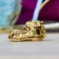 Old Mother Hubbard Shoe Pendant in 9ct Gold