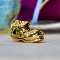Old Mother Hubbard Shoe Pendant in 9ct Gold