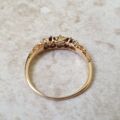 Opal and Garnet Ring in 18ct Gold