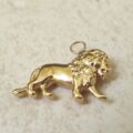 Lion Pendant in 9ct Gold