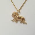 Lion Pendant in 9ct Gold