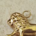 Lion Pendant in 9ct Gold