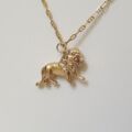 Lion Pendant in 9ct Gold