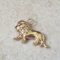 Lion Pendant in 9ct Gold