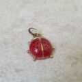 Ladybird Charm Pendant in 9ct Gold