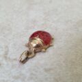 Ladybird Charm Pendant in 9ct Gold