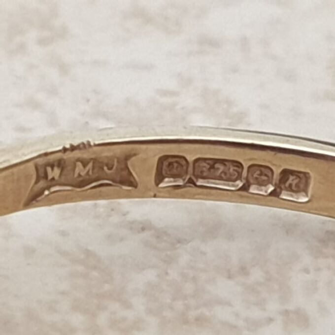 Citrine and Amethyst Ring in 9ct Gold