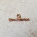 Albert or T Bar in 9ct Rose Gold