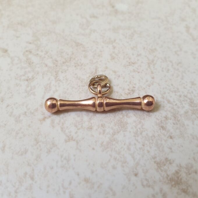 Albert or T Bar in 9ct Rose Gold
