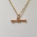Albert or T Bar in 9ct Rose Gold