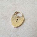 Engraved Padlock in 9ct Gold