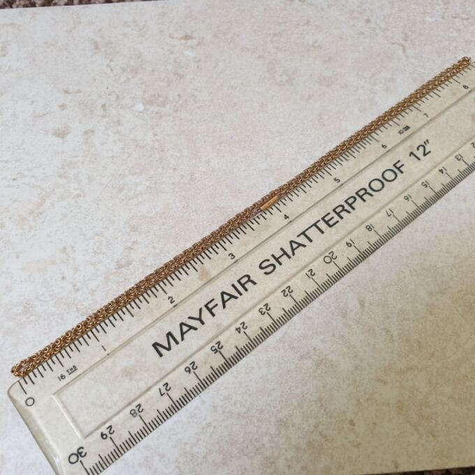 Edwardian Fancy Link Chain in 9ct Rose Gold