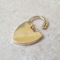 Engraved Padlock in 9ct Gold