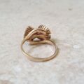 Pearl Toi et Moi Ring in 9ct Gold