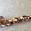 Edwardian Rolo or Belcher Chain with Dog Clip