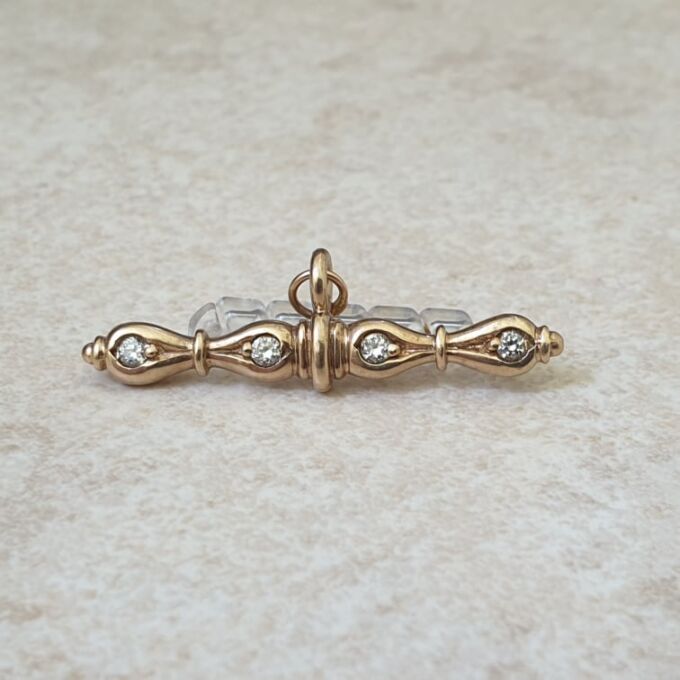 Fancy Albert or T Bar in 9ct Gold