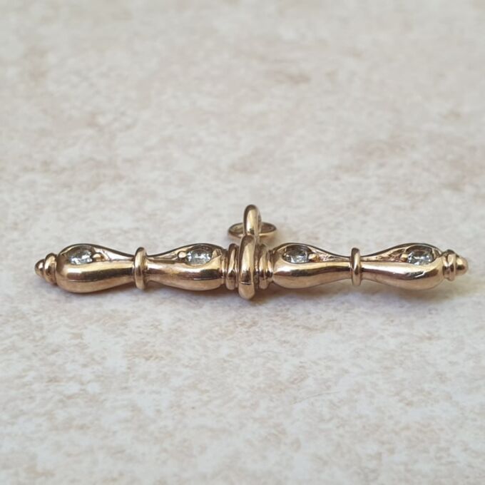 Fancy Albert or T Bar in 9ct Gold