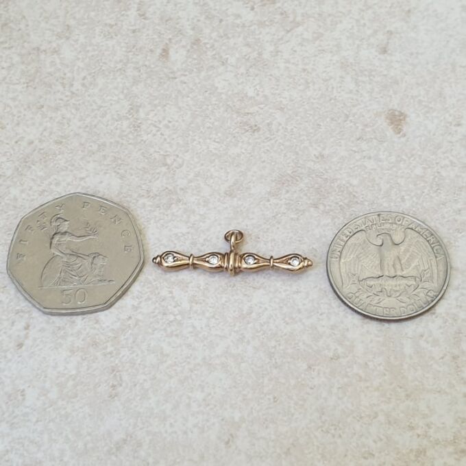 Fancy Albert or T Bar in 9ct Gold