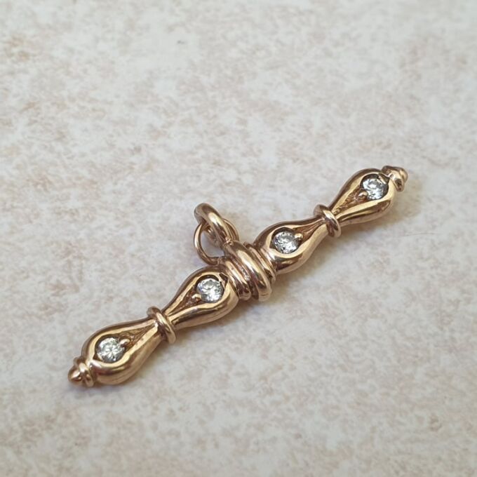 Fancy Albert or T Bar in 9ct Gold