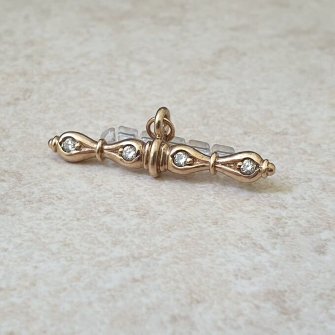 Fancy Albert or T Bar in 9ct Gold