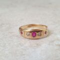 Antique Ruby Ring in 18ct Gold