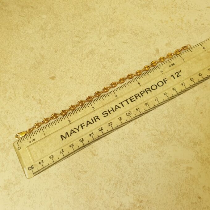 Mariner Link Bracelet in 9ct Gold