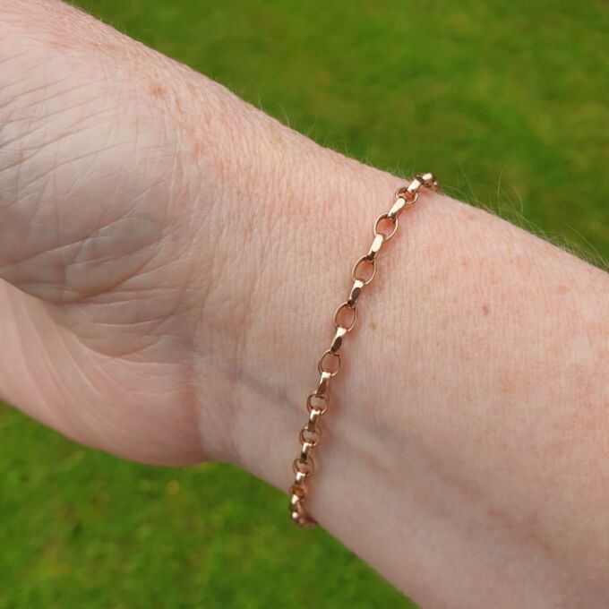 Simple Bracelet in 9ct Rose Gold
