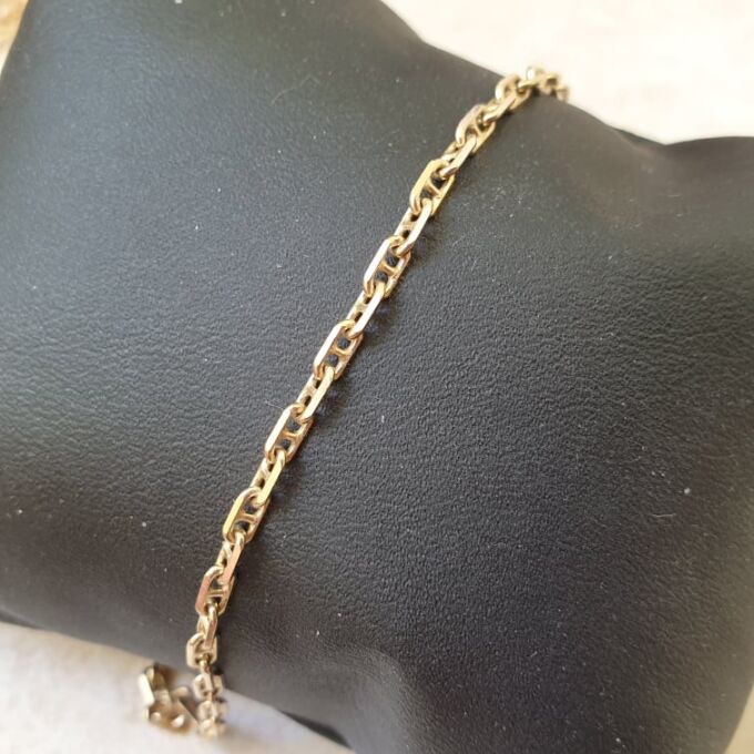 Mariner Anklet Chain in 9ct Gold