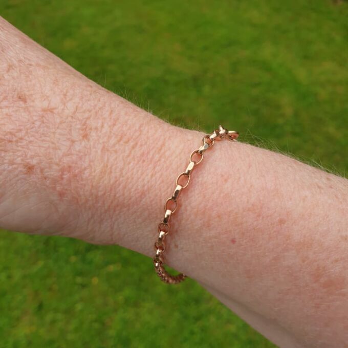 Simple Bracelet in 9ct Rose Gold