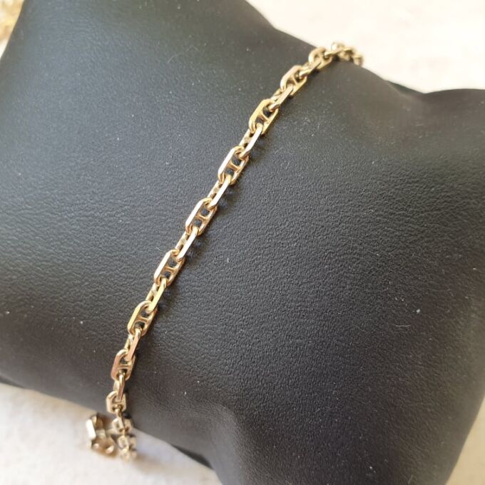 Mariner Anklet Chain in 9ct Gold