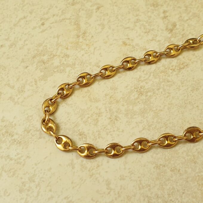 Mariner Link Bracelet in 9ct Gold