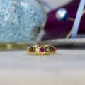 Antique Ruby Ring in 18ct Gold