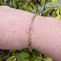 Twisted Link Bracelet in 9ct Gold