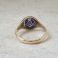 Masonic Revolving Signet Ring in 9ct Gold