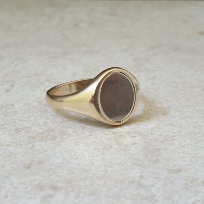 Masonic Revolving Signet Ring in 9ct Gold