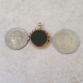 Antique Two Stone Fob Pendant in 9ct Gold