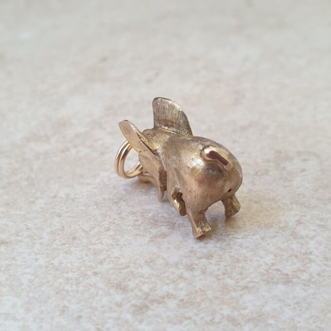 Delightful Elephant Pendant in 9ct Gold