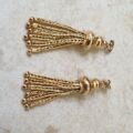 Reserved – Single Ornate Tassel in 9ct Gold