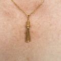 Reserved – Single Ornate Tassel in 9ct Gold