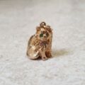 Sitting Cat Pendant in 9ct Gold