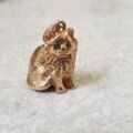 Sitting Cat Pendant in 9ct Gold