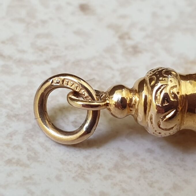 Reserved – Single Ornate Tassel in 9ct Gold