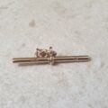 Antique Albert or T Bar Pendant Fob in 9ct Gold