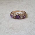 Amethyst Ring in 9ct Gold