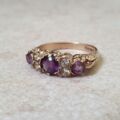 Amethyst Ring in 9ct Gold