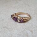 Amethyst Ring in 9ct Gold